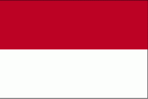 Flag of Indonesia 300x202