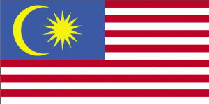 Flag of Malaysia 300x150